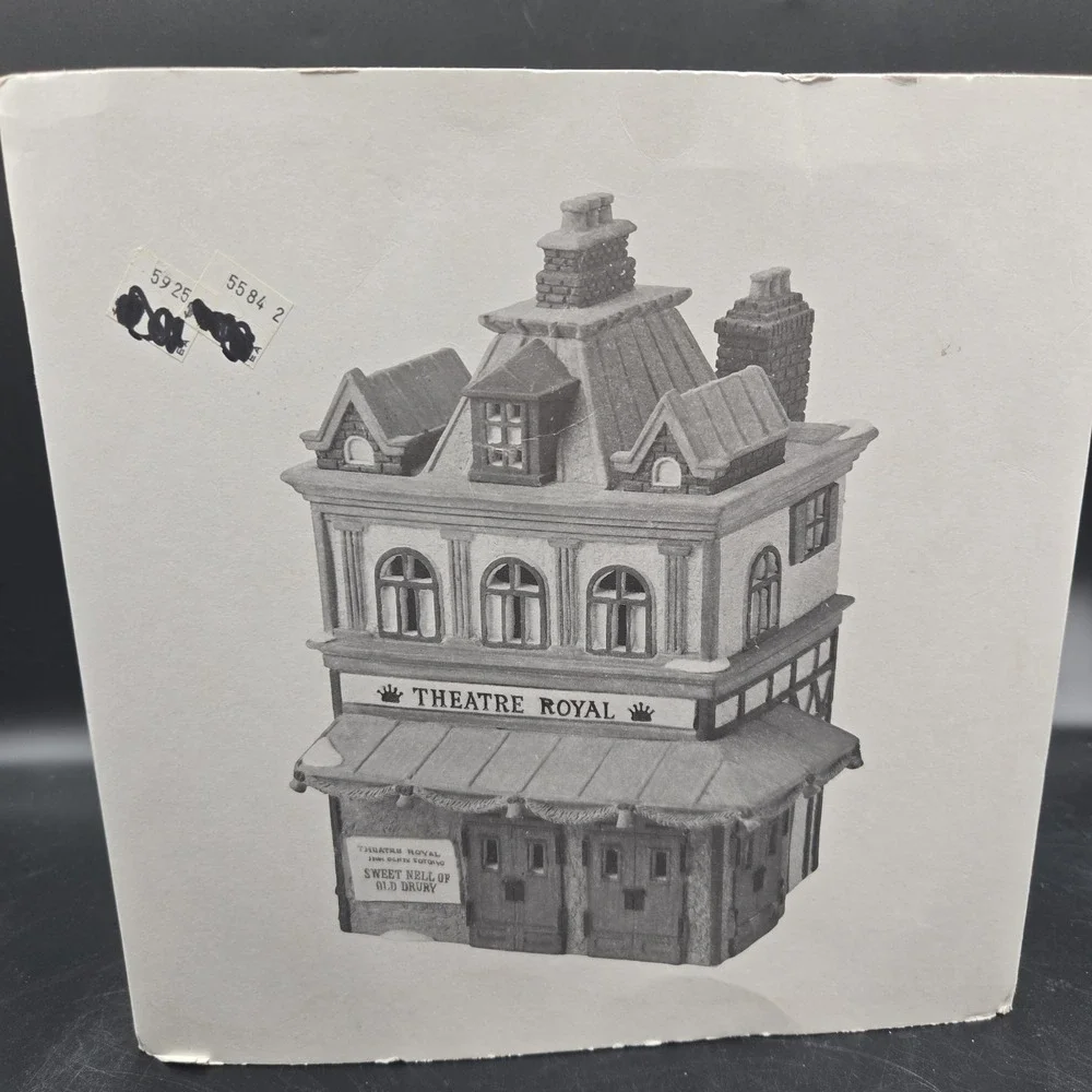 Department 56 The Dickens Village Series Theatre Royal with Box No Light theater